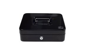 ΜΕΤΑΛΛΙΚΟ ΚΟΥΤΙ ΤΑΜΕΙΟΥ 25cm ΜΑΥΡΟ